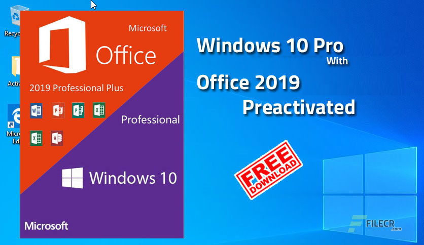 Windows 10 Pro With Office 2019 Crack